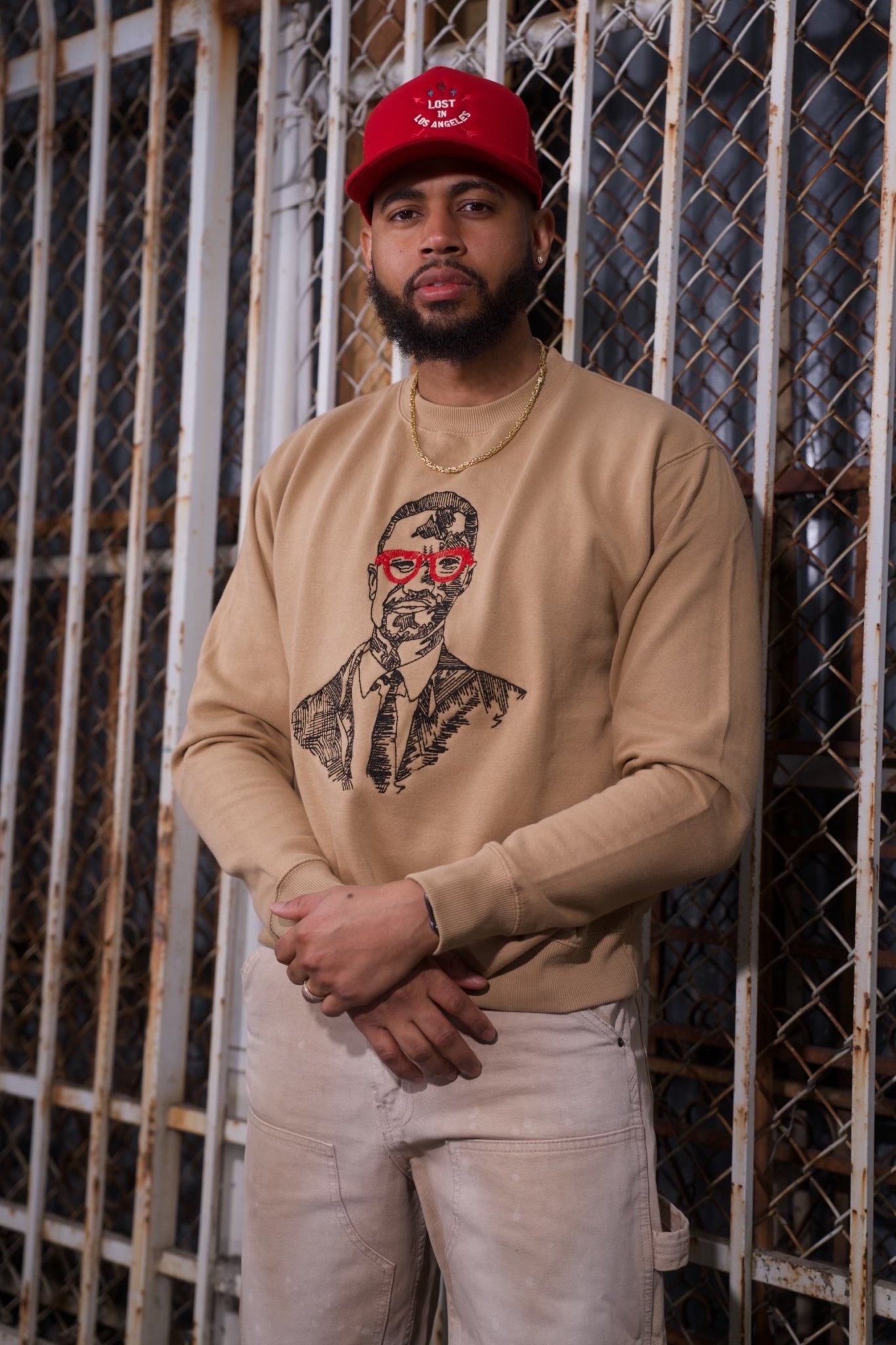 Malcolm x sweater hotsell