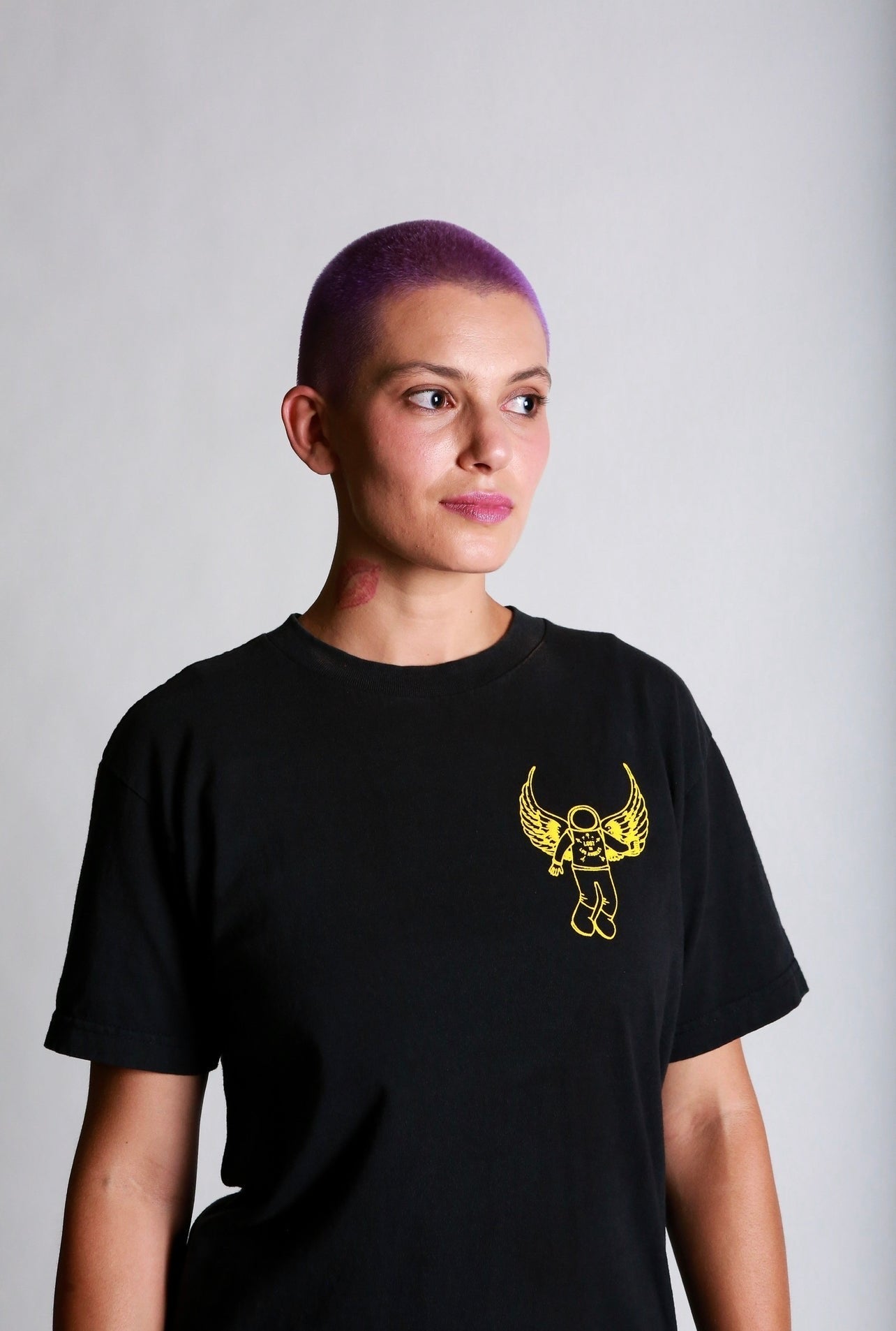 Los Angeles Astronaut logo T-Shirt - TSSLA