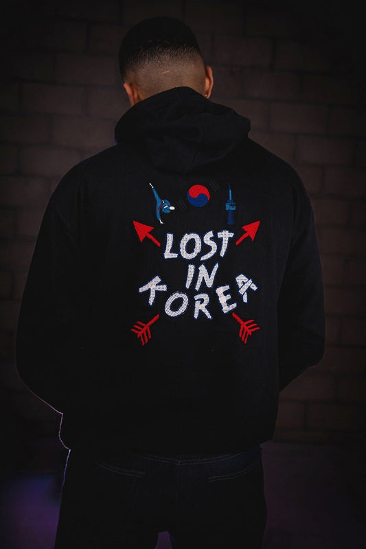 Lost in Korea Crewneck Sweatshirt - TSSLA