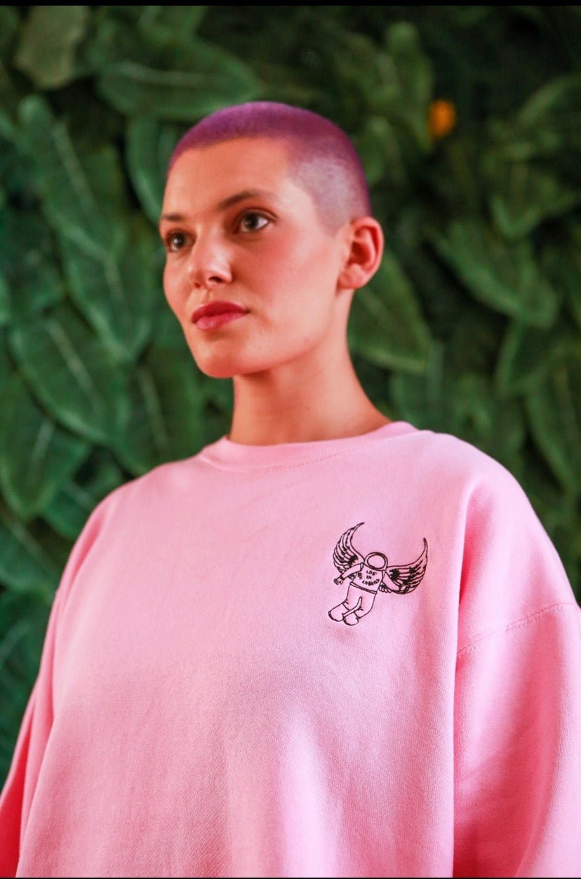 Lost in Los Angeles Pink Crew Neck - TSSLA