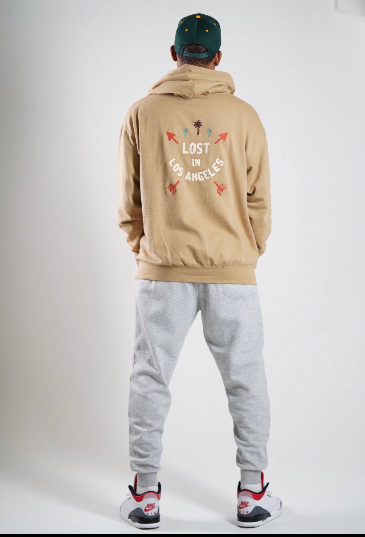 Lost in Los Angeles Tan Hoodie - TSSLA