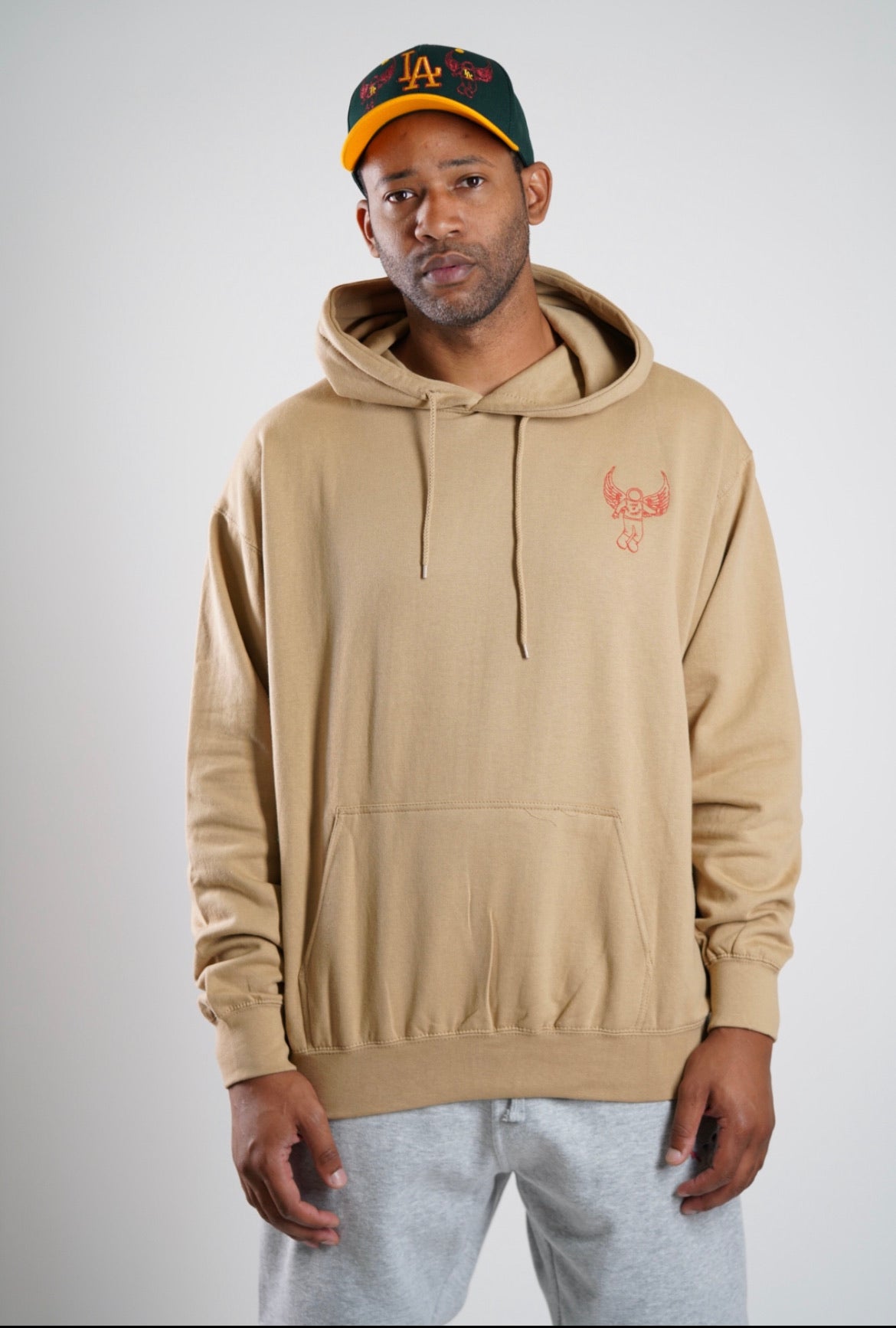 Lost in Los Angeles Tan Hoodie - TSSLA