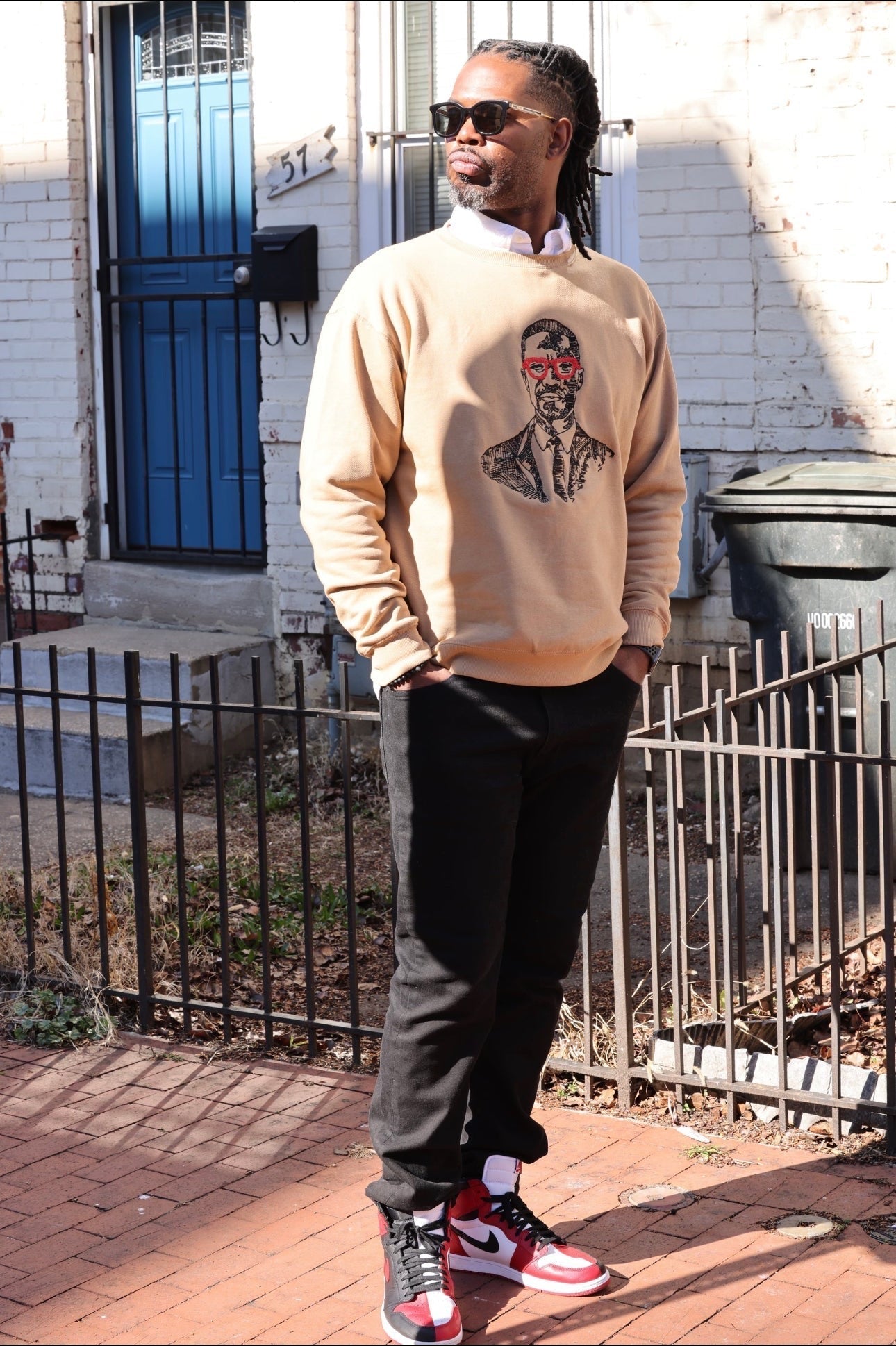 Malcolm X sweater Cap Apparel and Sweatshirt TSSLA